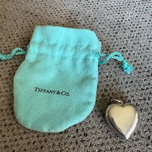 Tiffanyy & Co Heart Locket Pendant. Dust bag included.